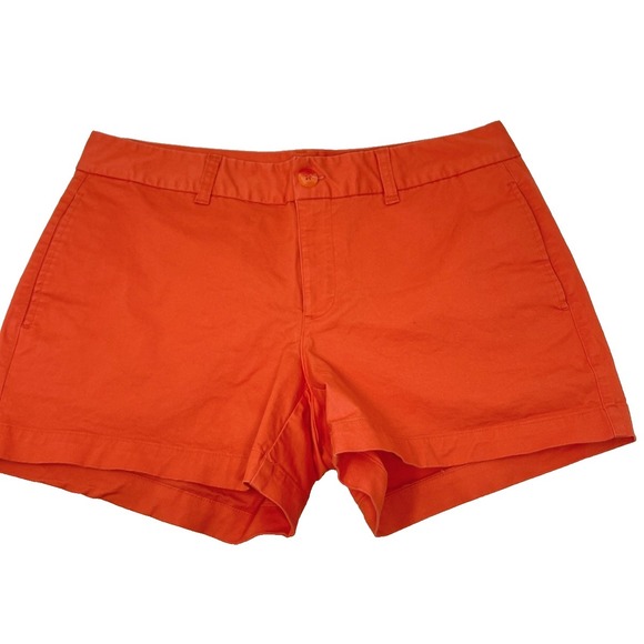 GAP Pants - Khakis by Gap Womens Size 8 Orange Cotton Shorts Pockets‎